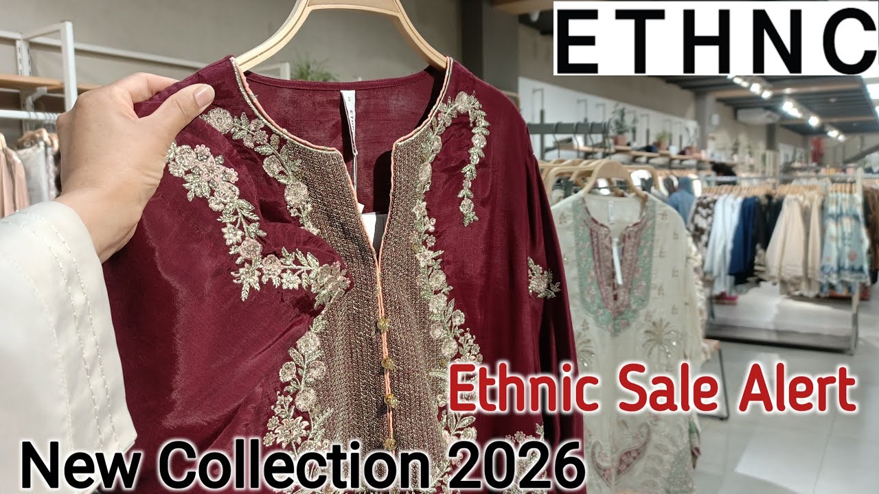 Ethnic Sale Alert 📢 Ethnic Beautiful New Collection 2026❣️ Ethnic Boutique Collection 2026❣️