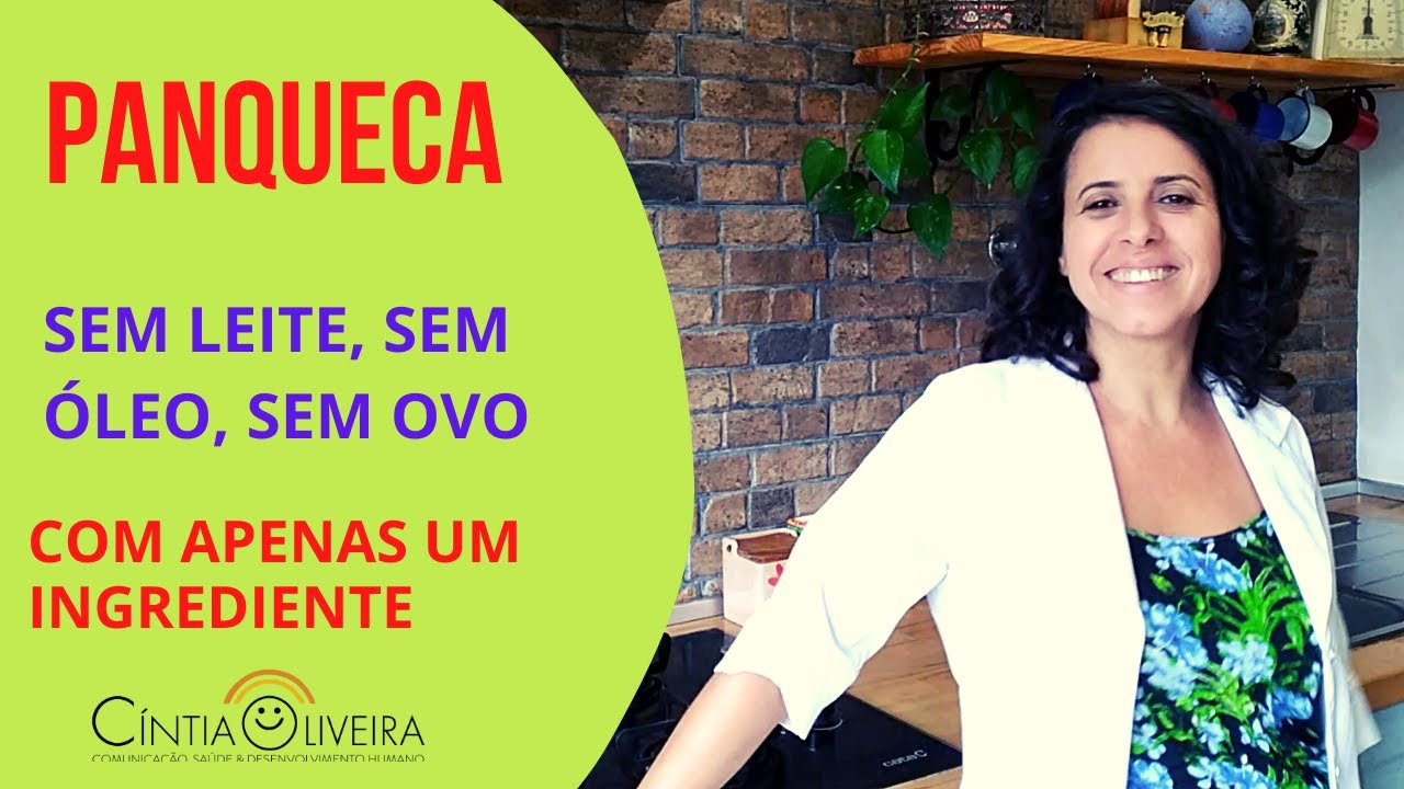 PANQUECA DE AVEIA SEM LEITE, SEM ÓLEO, SEM OVO! DELICIOSA, FÁCIL, RÁPIDA E BARATA!