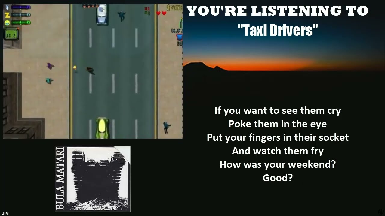 Bula Matari - Taxi Drivers (Lyric Video) Web Quality