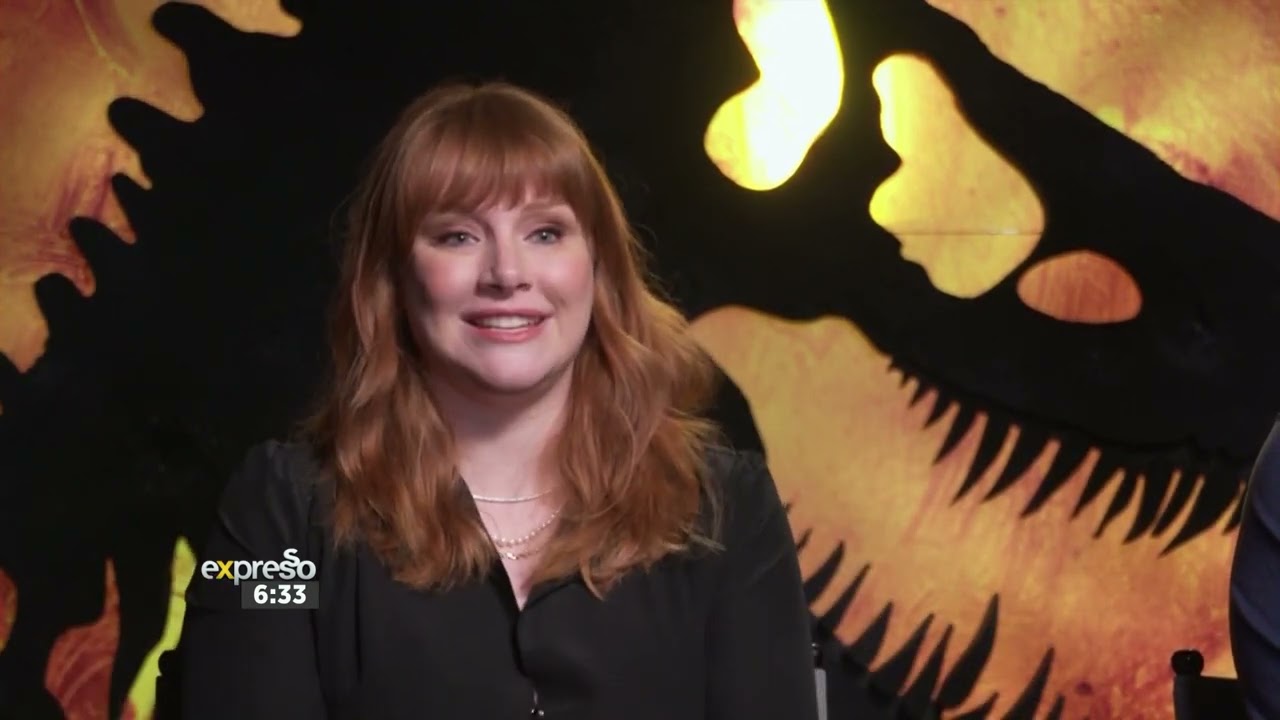 JP chats to Bryce Dallas Howard & Chris Pratt about ‘Jurassic World Dominion’