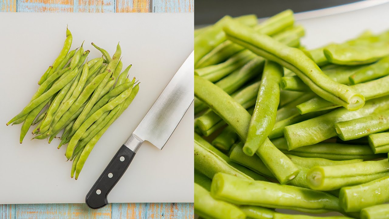 HOW TO TRIM GREEN BEANS FAST | Recipes.net