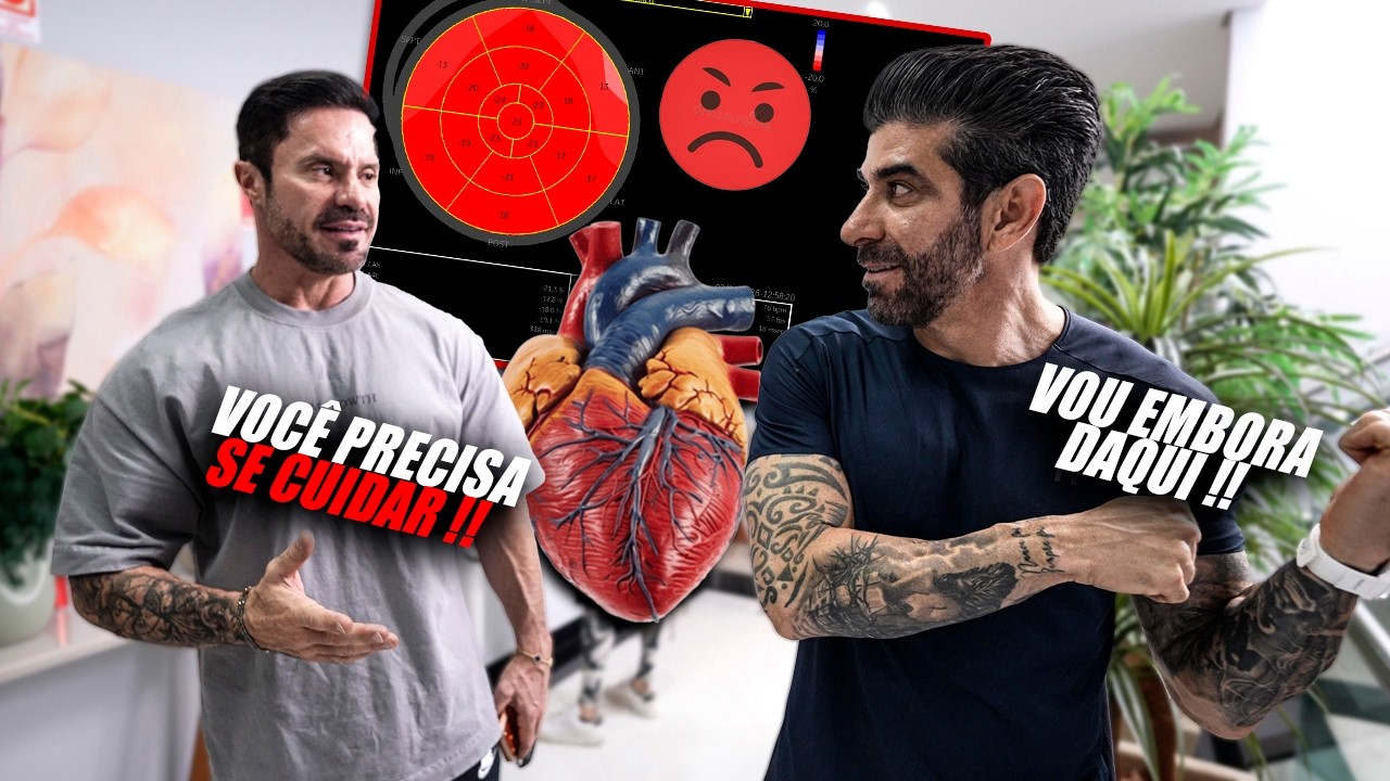 CARIANI LEVOU TCAR PARA VER A SA&Uacute;DE DO CORA&Ccedil;&Atilde;O - ELE PRECISA DE AJUDA???