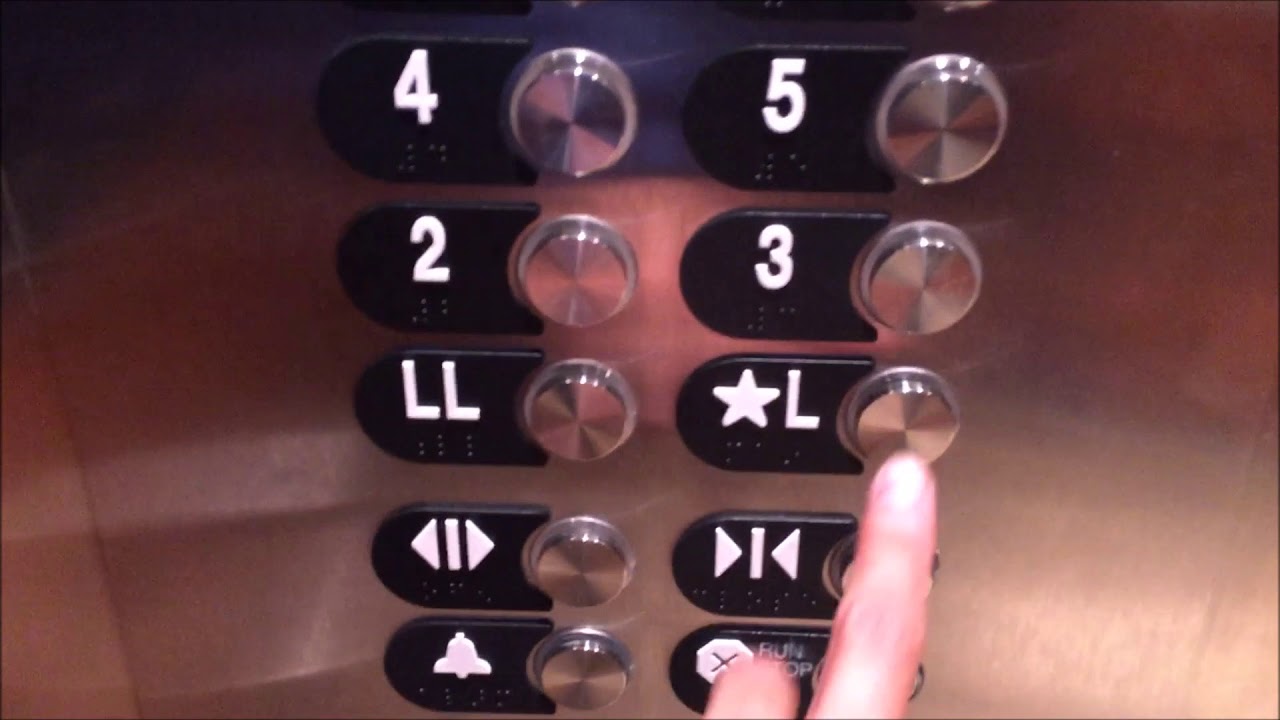Another Modernized Otis M2 Elevators at Disneyland Hotel [Adventure Tower], Anaheim CA