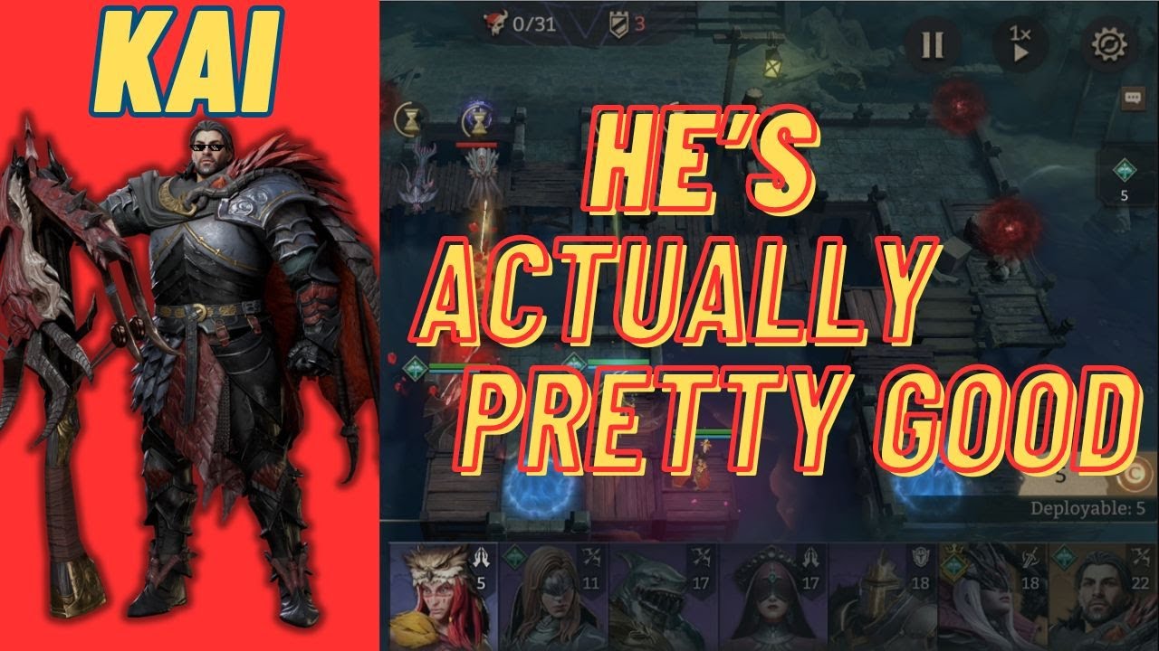 No need to fear Kai is here - Kai build , gear raid 3 showcase, immortal codex | Watcher of Realms