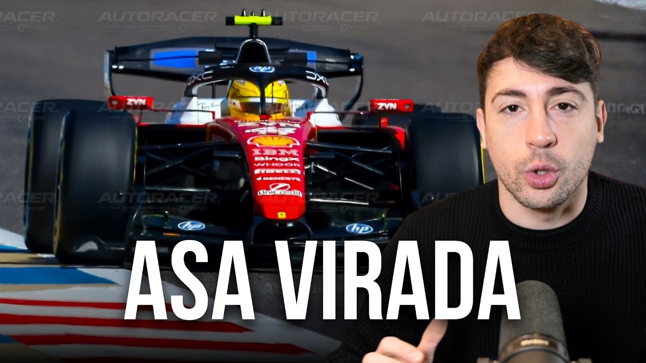 Asa da Ferrari vira e é absurda mas Mercedes tem aprovação