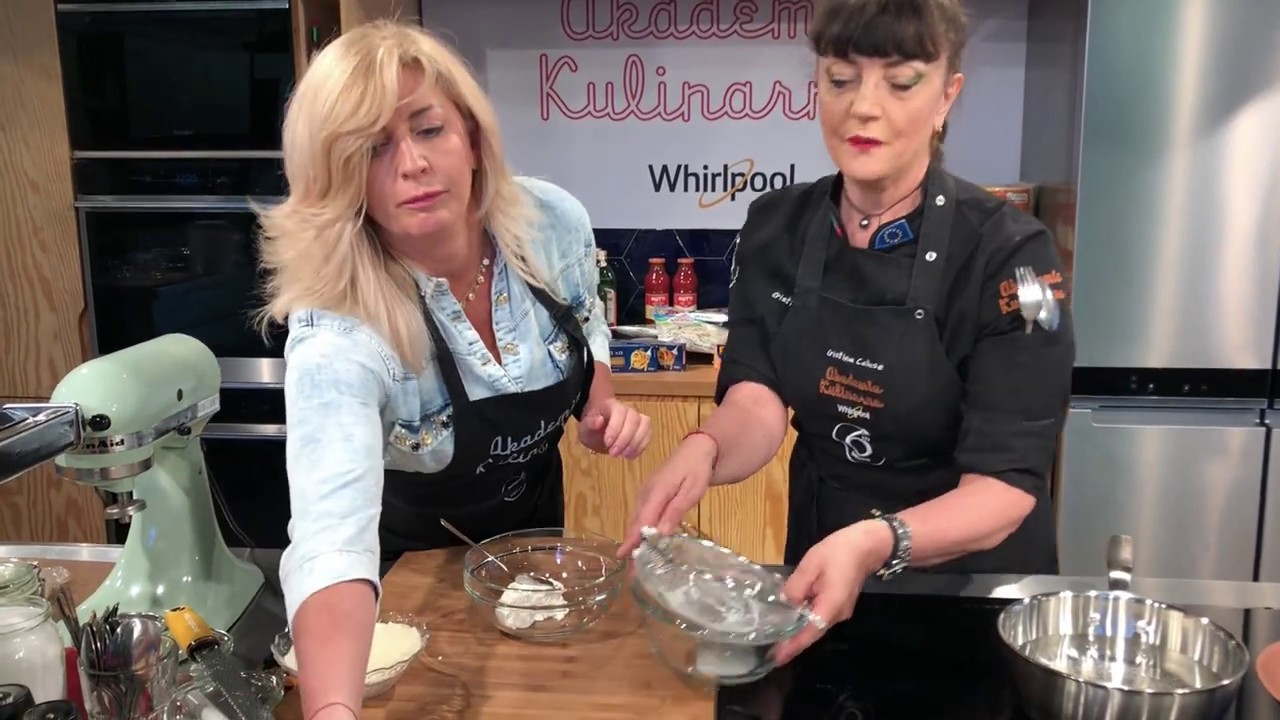 Gotowanie w Akademii Kulinarnej Whirlpool – Cristina Catese & Blanka