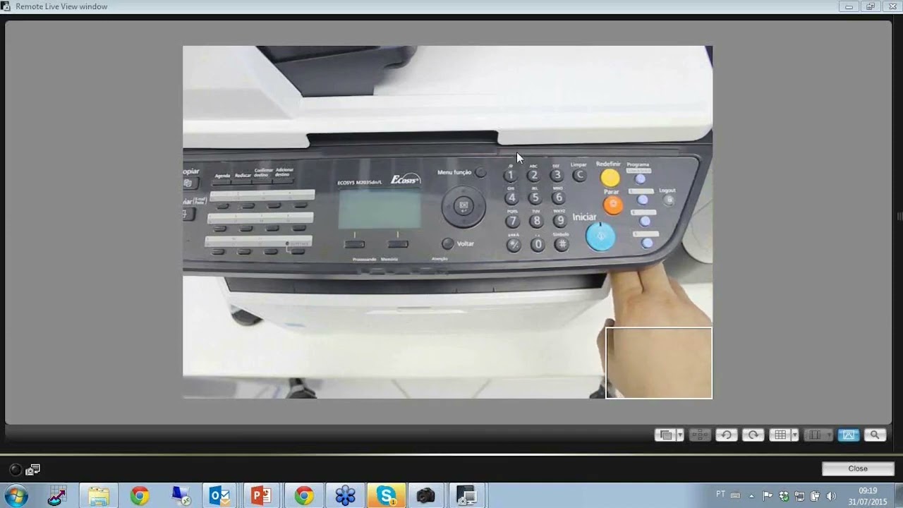 KYOCERA   Atualização de Firmware