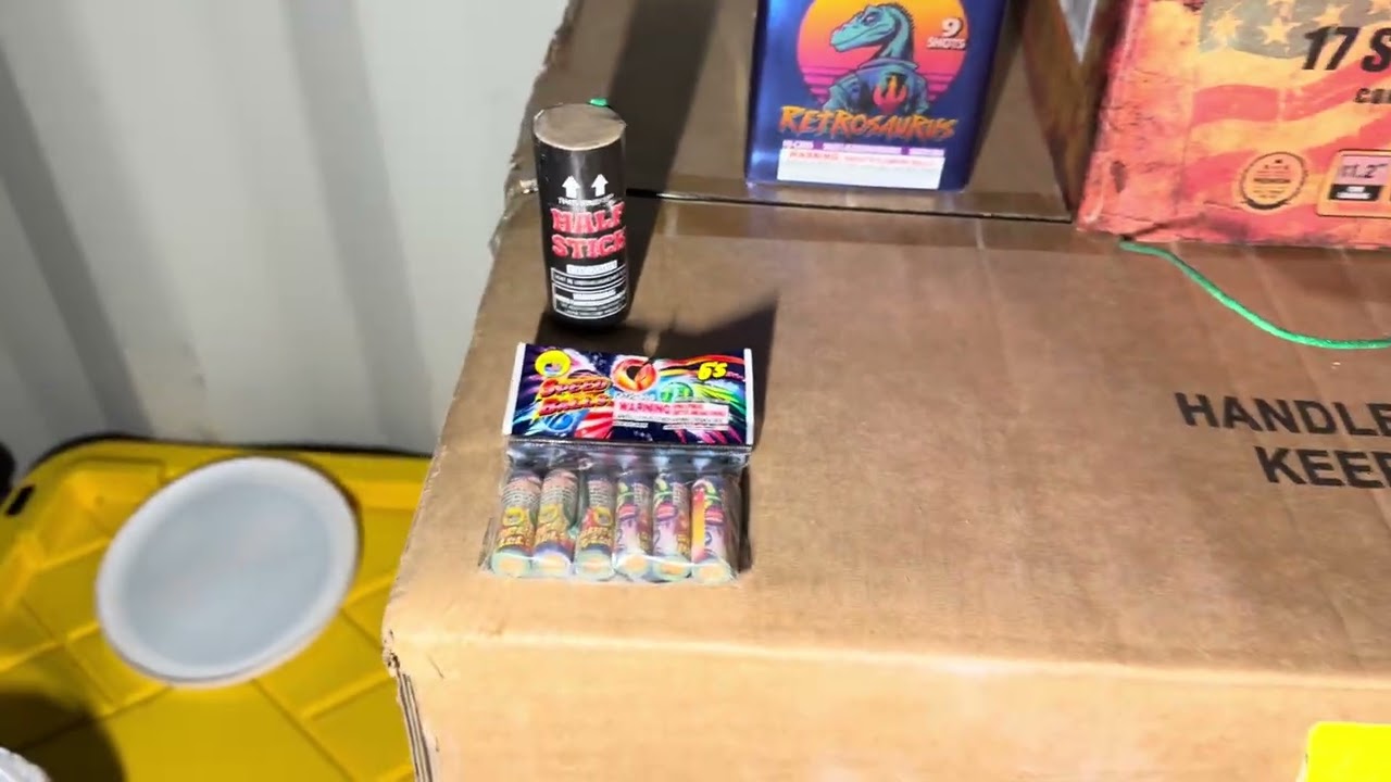 Top 5 favorite fireworks challenge call out 2026! @64squarepyro 