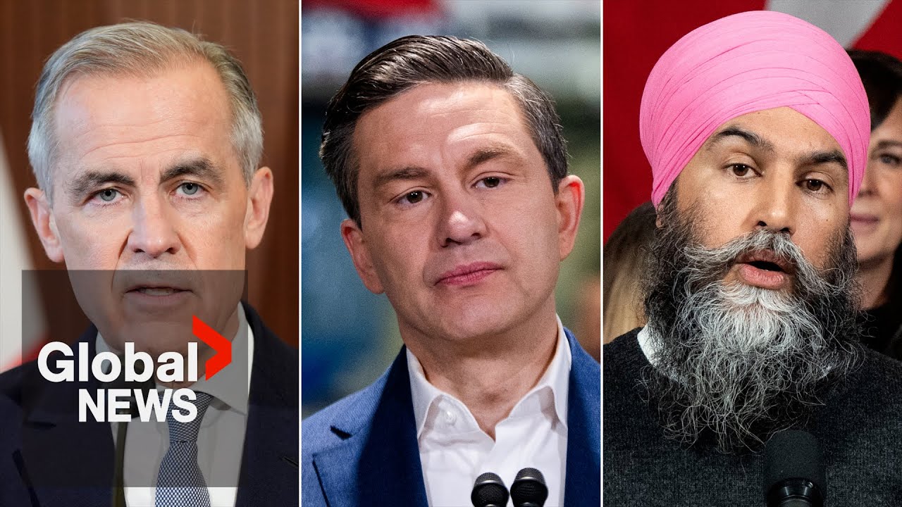 Canada Election 2025: Final poll in campaign shows Liberals with 4 point lead on Conservatives