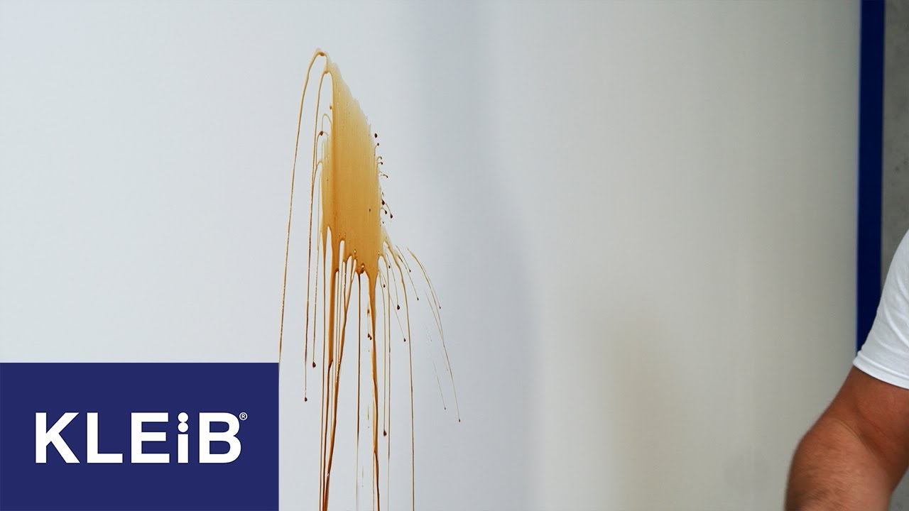 Jaką wybrać farbę do malowania ścian? Test plamoodporności | Kleib