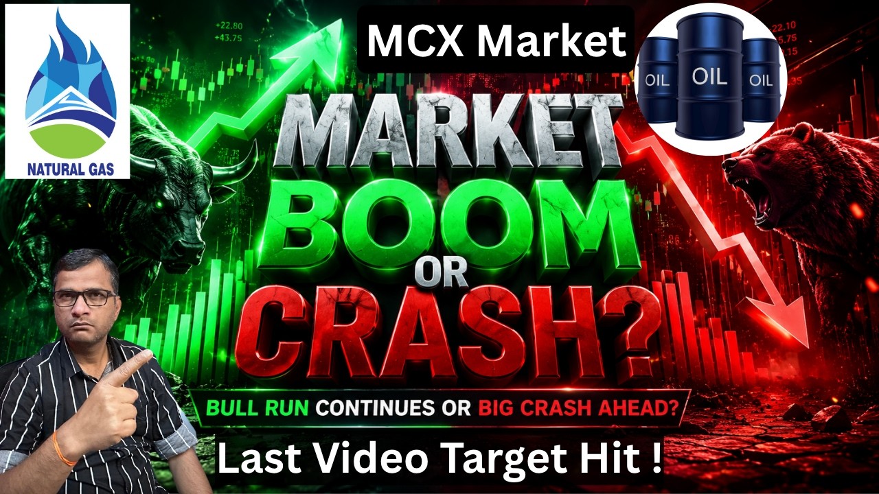 Crude Oil & Natural Gas Analysis | Big Market Move Expected Tomorrow? MCX Trading #MCXMarketAnalysis