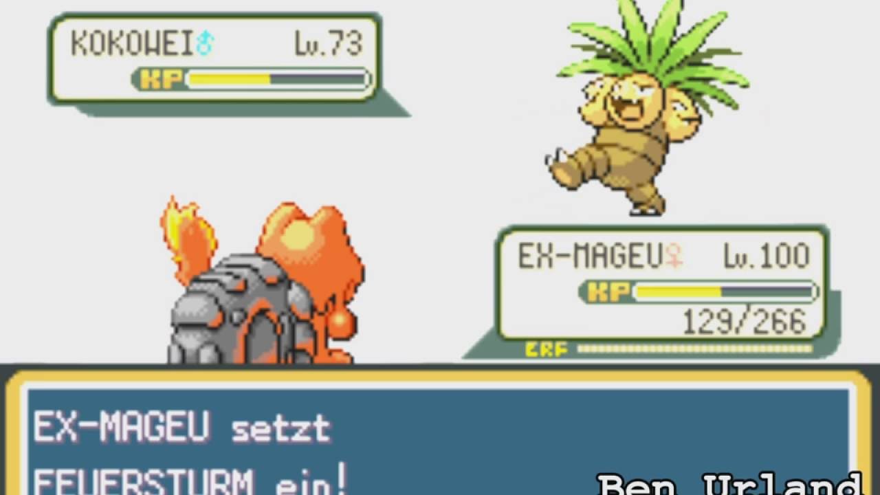 Magcargo vs Pokemon Liga (BG)