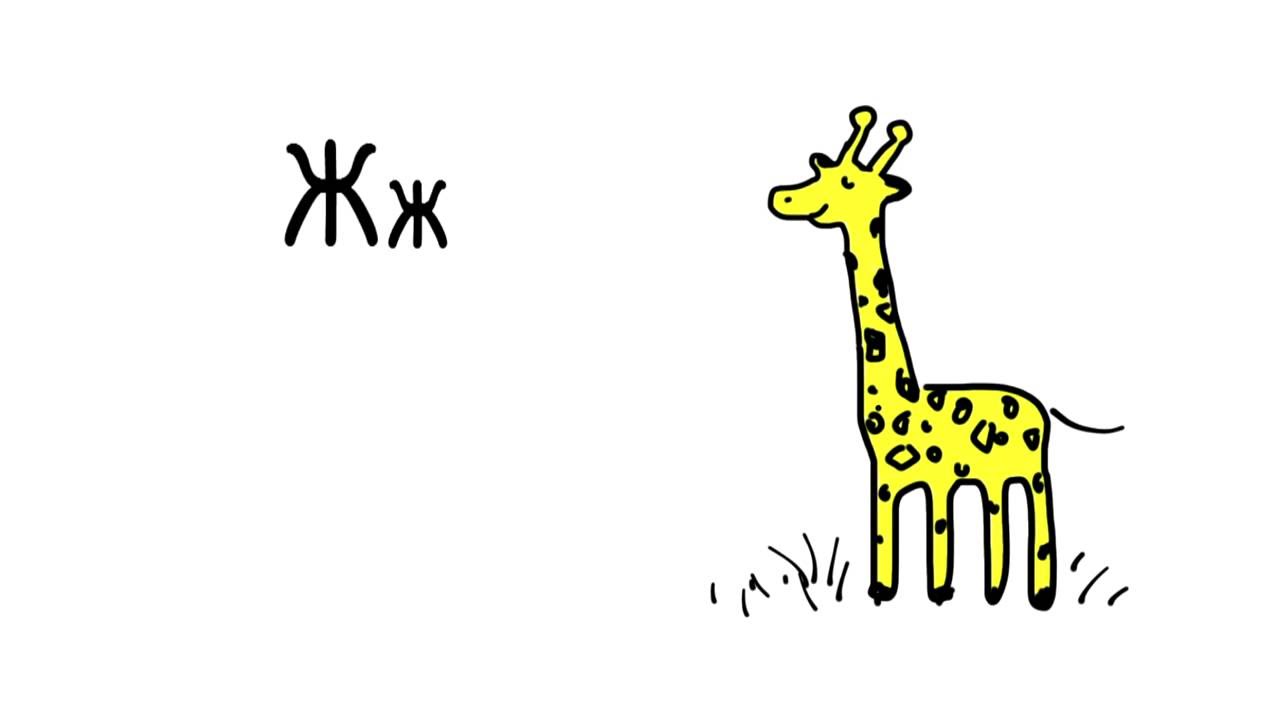 Russian Alphabet in pictures