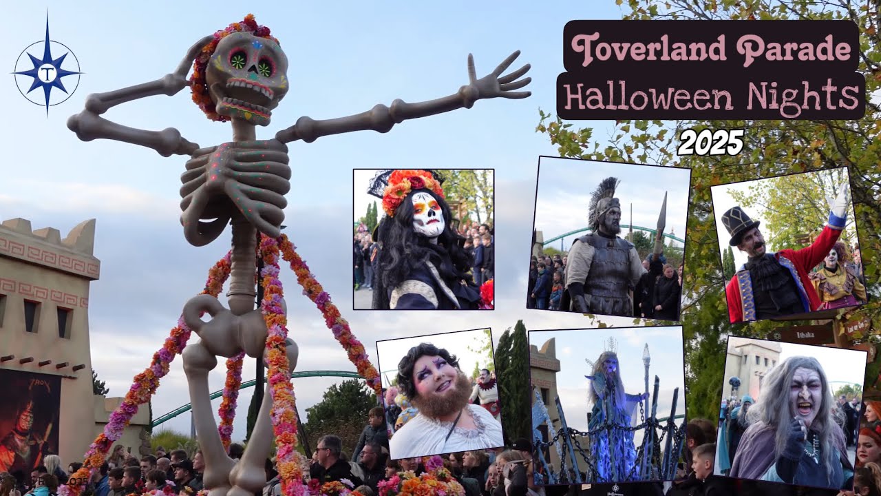 Parade Toverland Halloween Nights 2025 🧟‍♂️👻🎃 (04.10.2025) [4K]