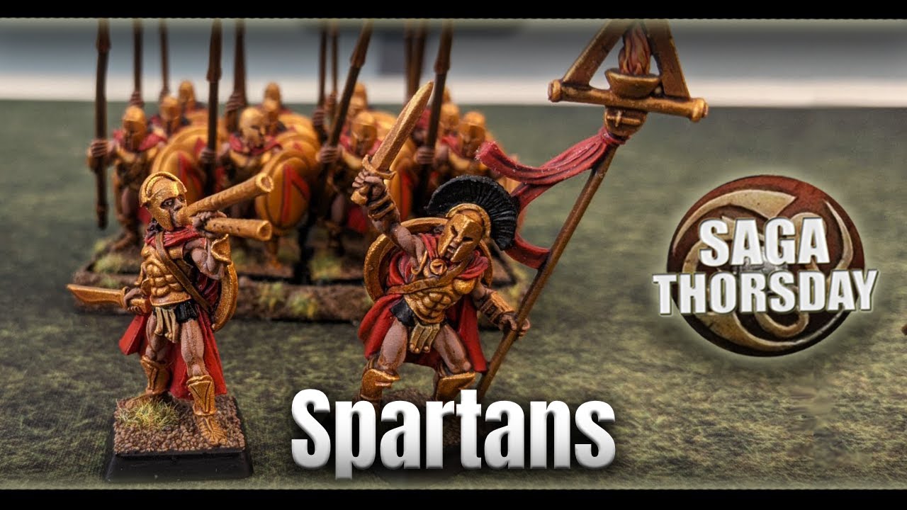 Spartan Faction Review with James! SAGA THORSDAY 300