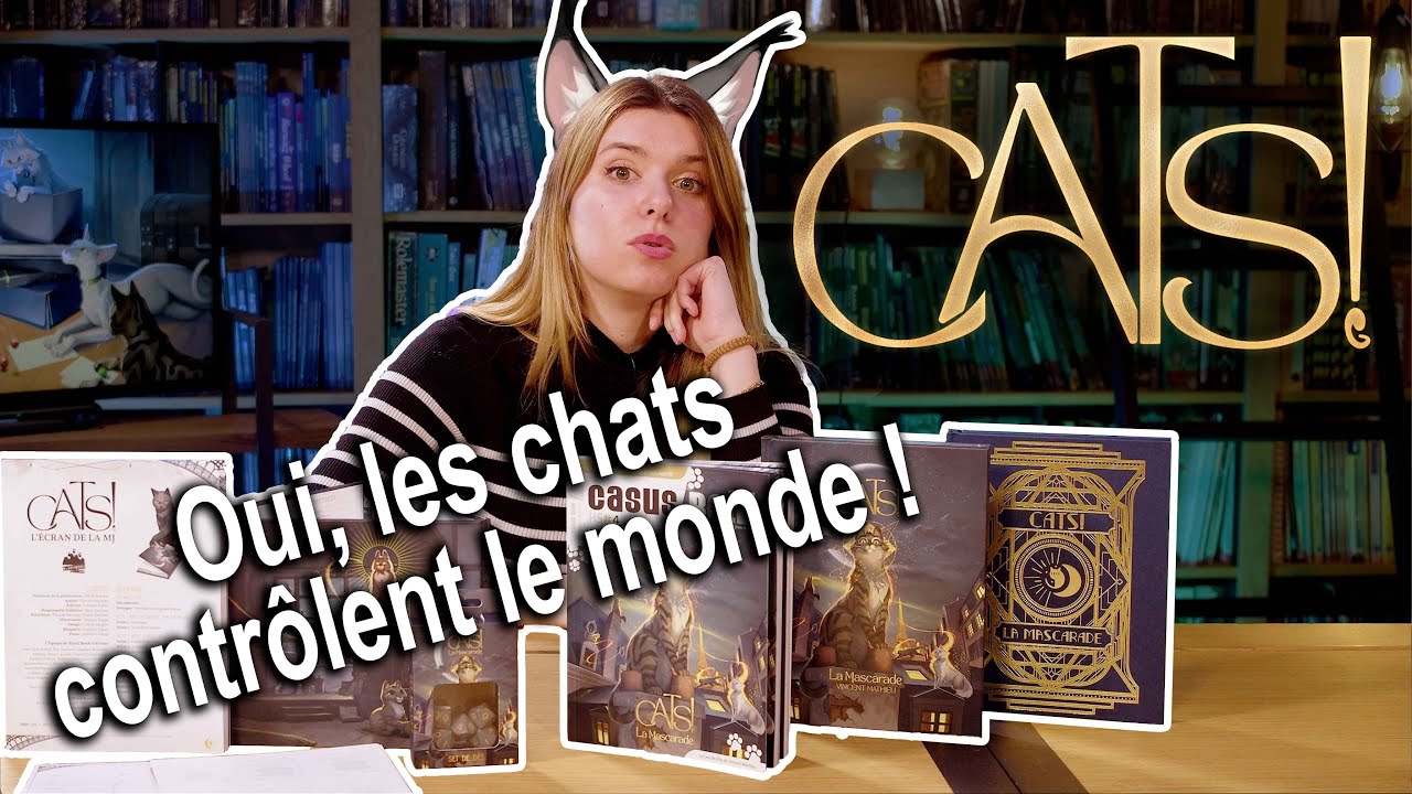 Chut, nous chachons... BBE déballe tout Cats! La Mascarade : le jeu de rôle du grand complot félin !