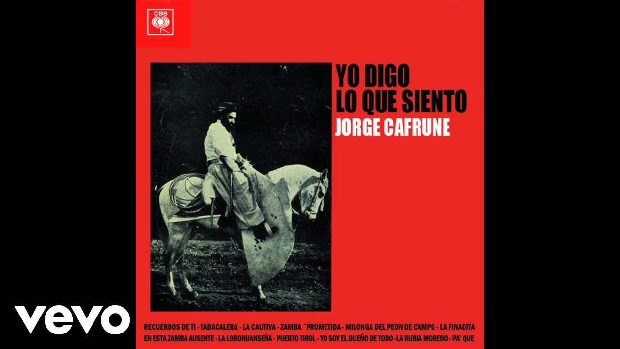 Jorge Cafrune - Recuerdos de Ti (Official Audio)