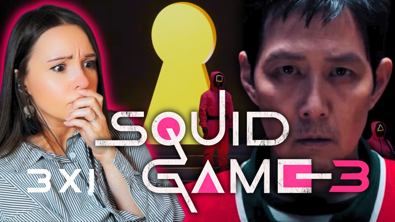 Финальные игры начинаются 🔥 Реакция на игру Squid Game 3x1