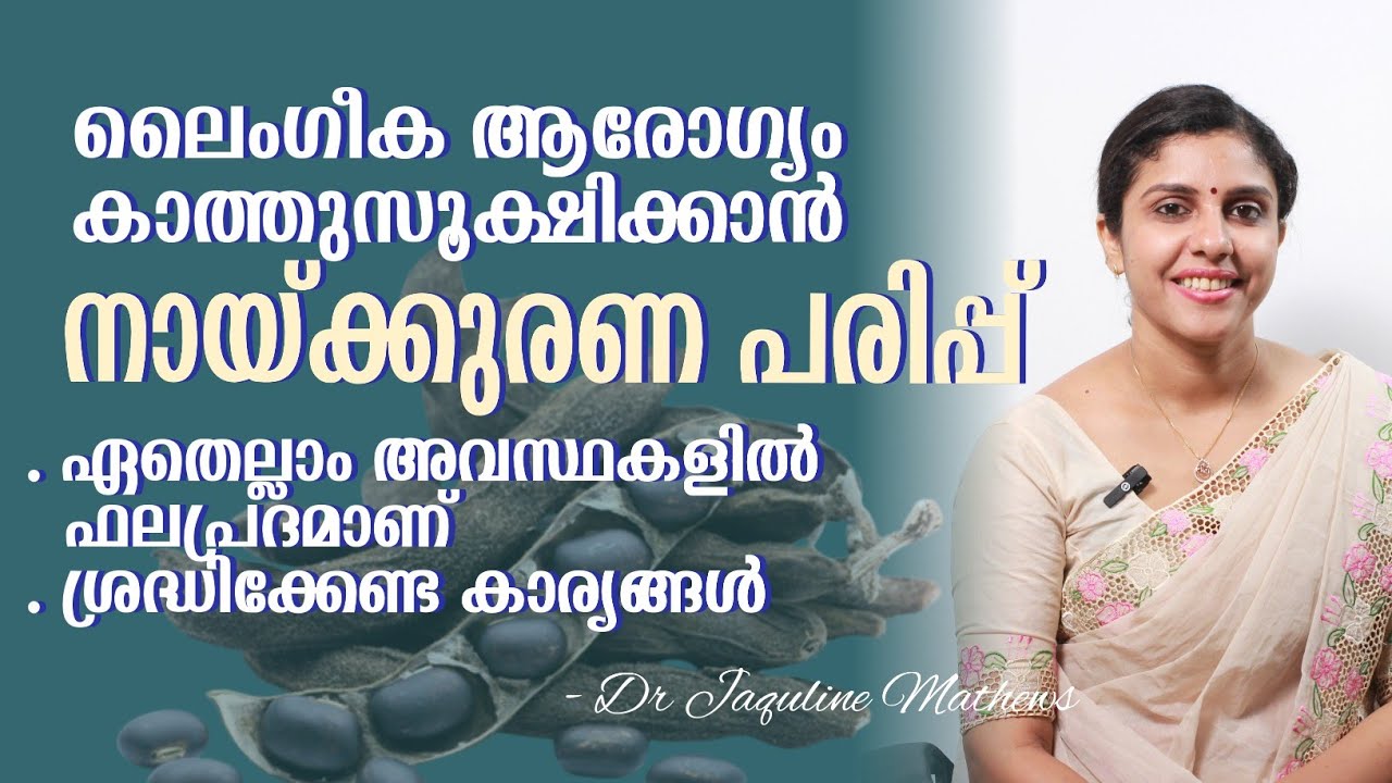 Naikurana parippu | For sexual health | നായ്ക്കുരണ പരിപ്പ് | ലൈംഗീക ആരോഗ്യത്തിന് | Dr Jaquline