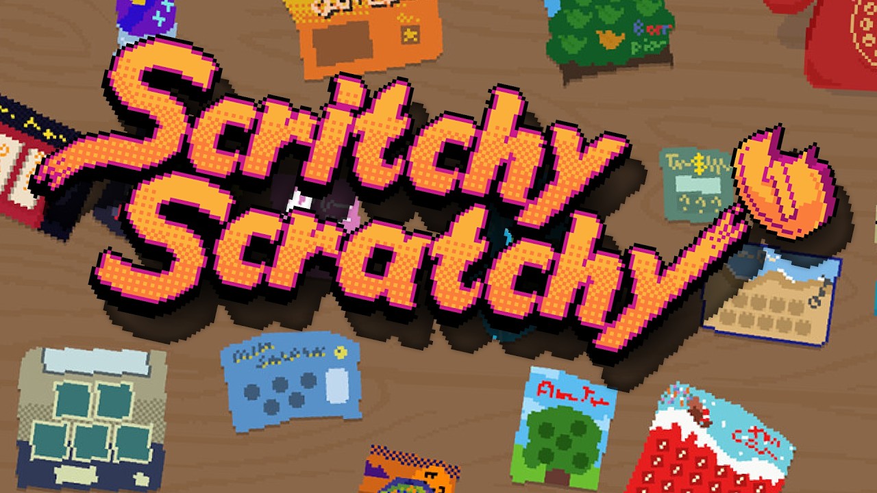 MAKING SCRATCH CARDS A FULL TIME JOB! - SCRITCHY SCRATCHY