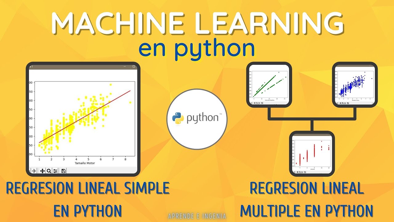 REGRESION LINEAL SIMPLE Y REGRESIÓN LINEAL MULTIPLE EN PYTHON | Machine Learning con Python
