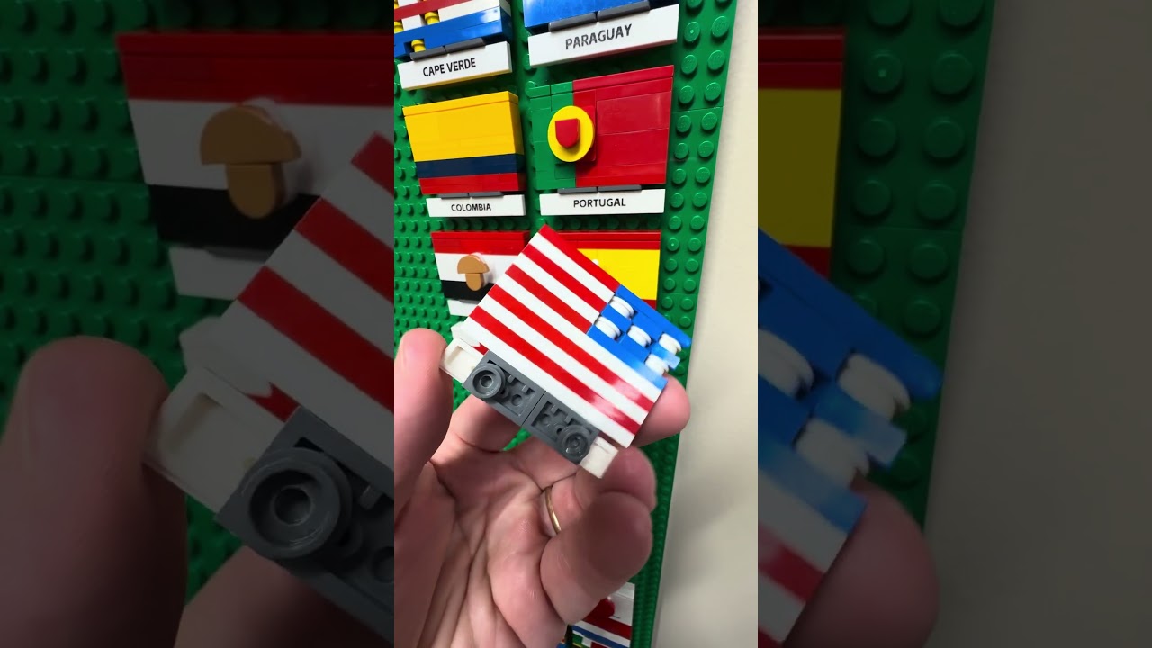 За кулисами моего кастомного стенда LEGO к Чемпионату мира #lego #worldcup