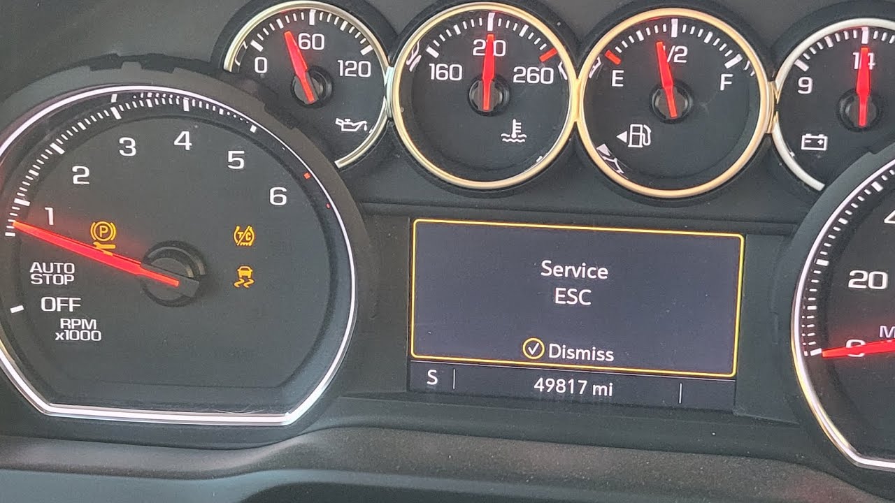 У Chevrolet/GM иногда (с перебоями) перестают работать ESC, TC, габаритные огни. Что это было?!?