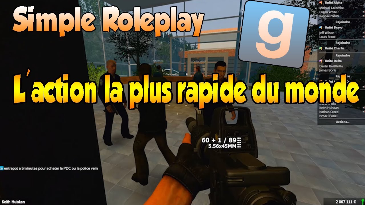 Simple Roleplay - L'action la plus rapide