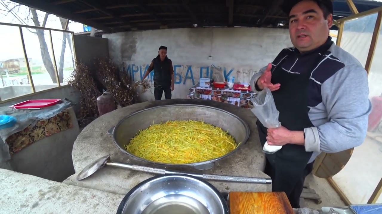 Плов из Связок и Сухожилий! Пайли Ош! Узбекский плов!