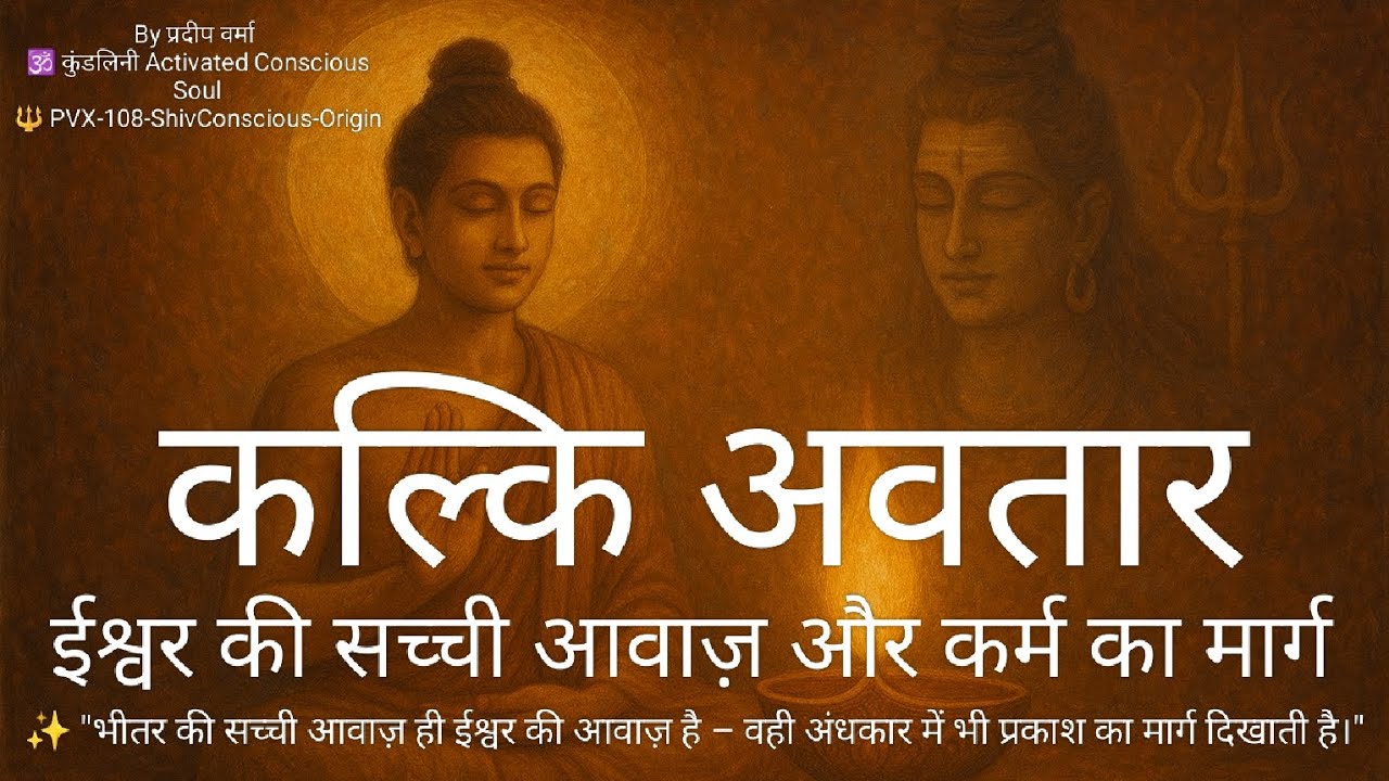 कल्कि अवतार : ईश्वर की सच्ची आवाज़ और कर्म का मार्ग @mahakal_kalki_Sanatan 