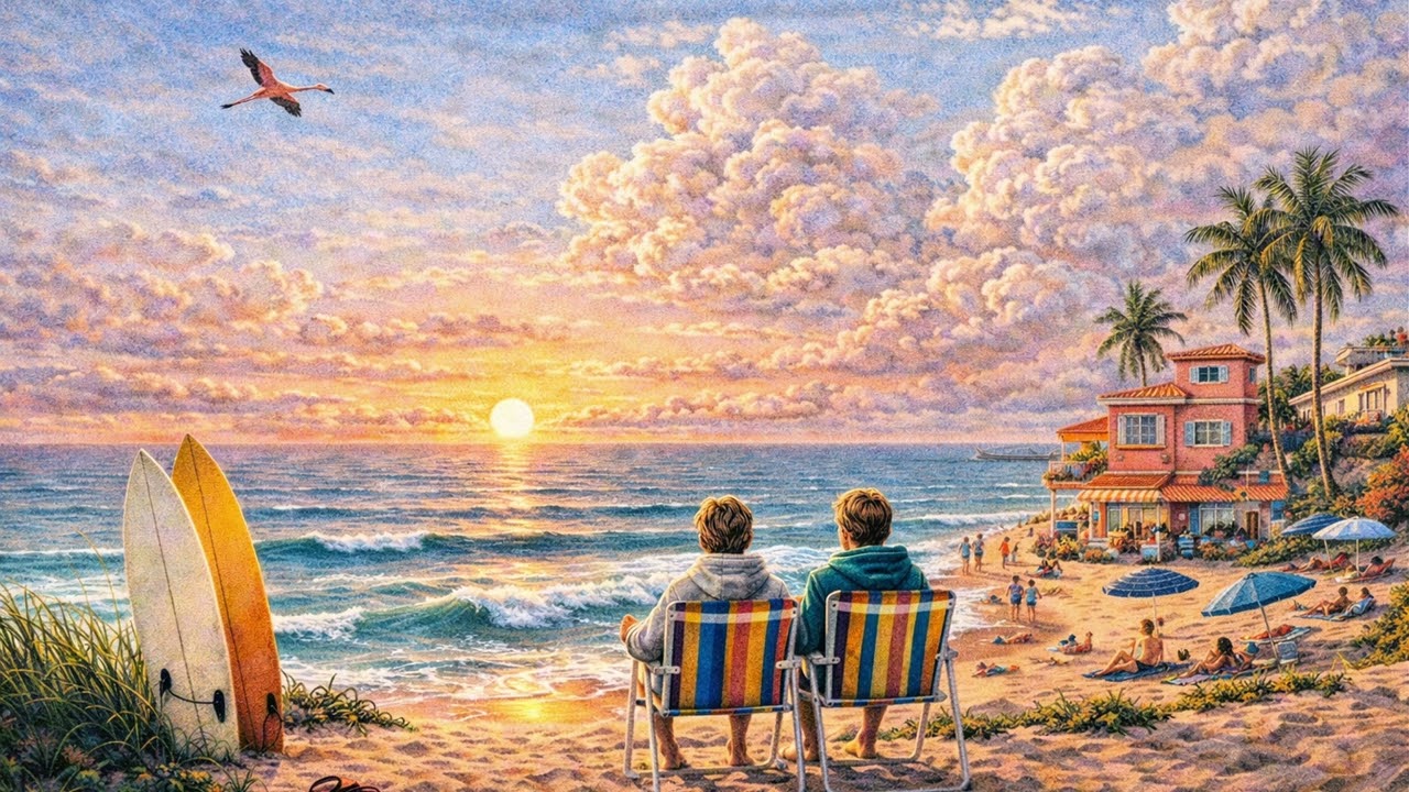 This song is about me and my brother, surfing at our local break… the place that shaped us.
