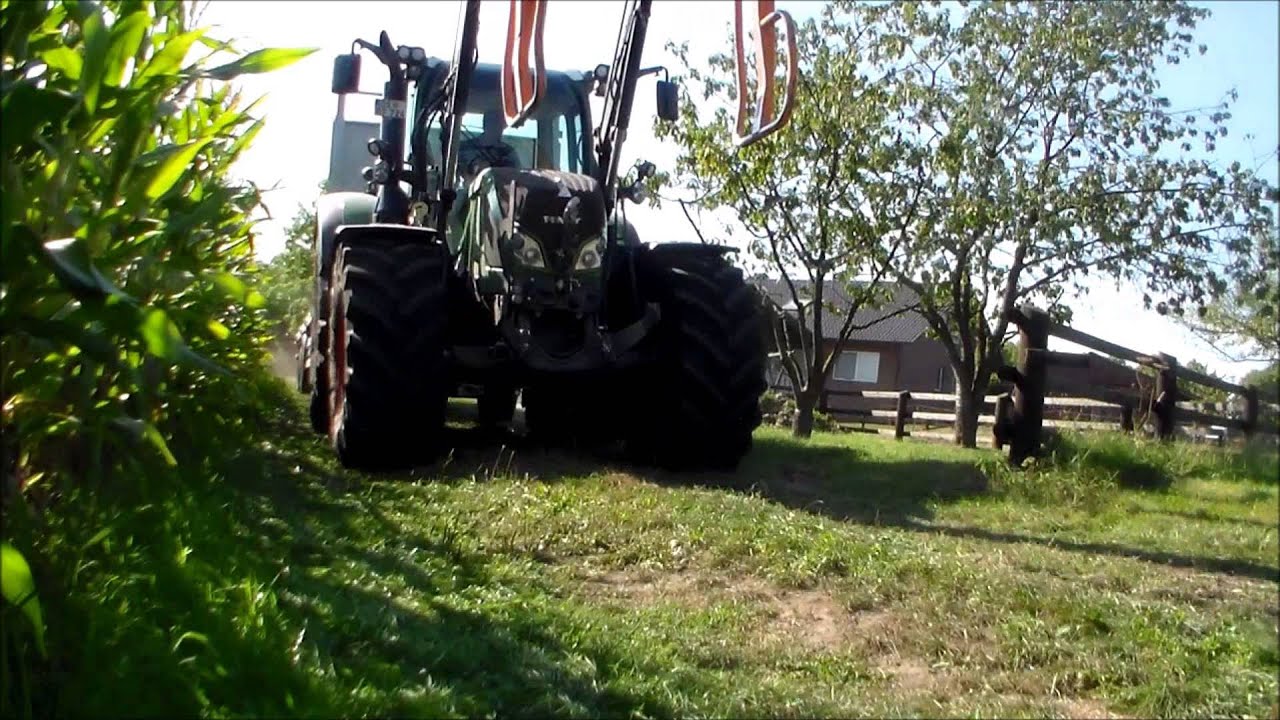 Fendt Power im Einsatz | Heupressen 2014 |2xFendt 724& 3xFendt 818