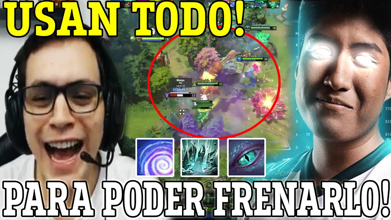 TODOS VS WISPER 😱! MATTHEW NO PUEDE CREER  LO FARMEADO QUE ESTA WISPER USAN TODO PARA FRENARLO! DOTA