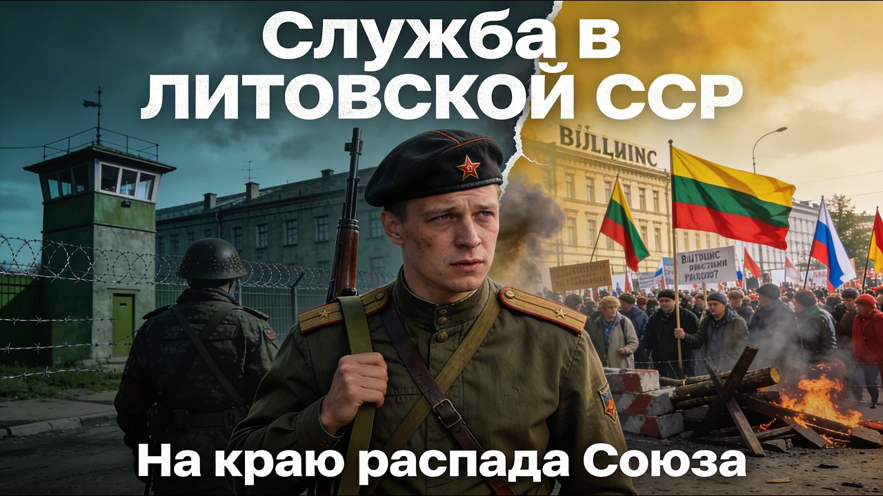 Служба в Литовской ССР: армейские будни у Балтийского моря во время РАСПАДА СССР