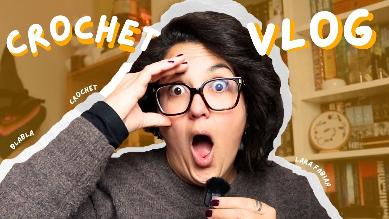 Le vlog crochet qui n'en est pas tout à fait un 👀 #crochet #yarntube