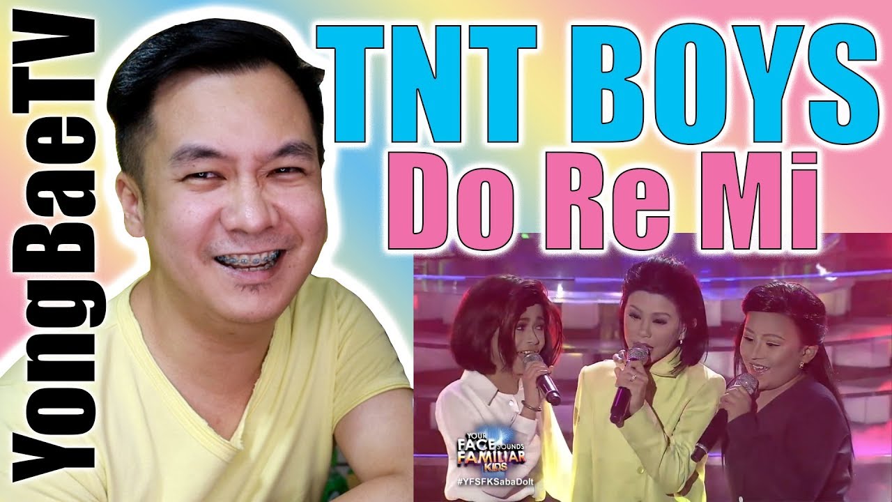 TNT Boys as DOREMI l I Can l Your Face Sounds Familiar Kids 2018 | Reaction | YongBaeTV