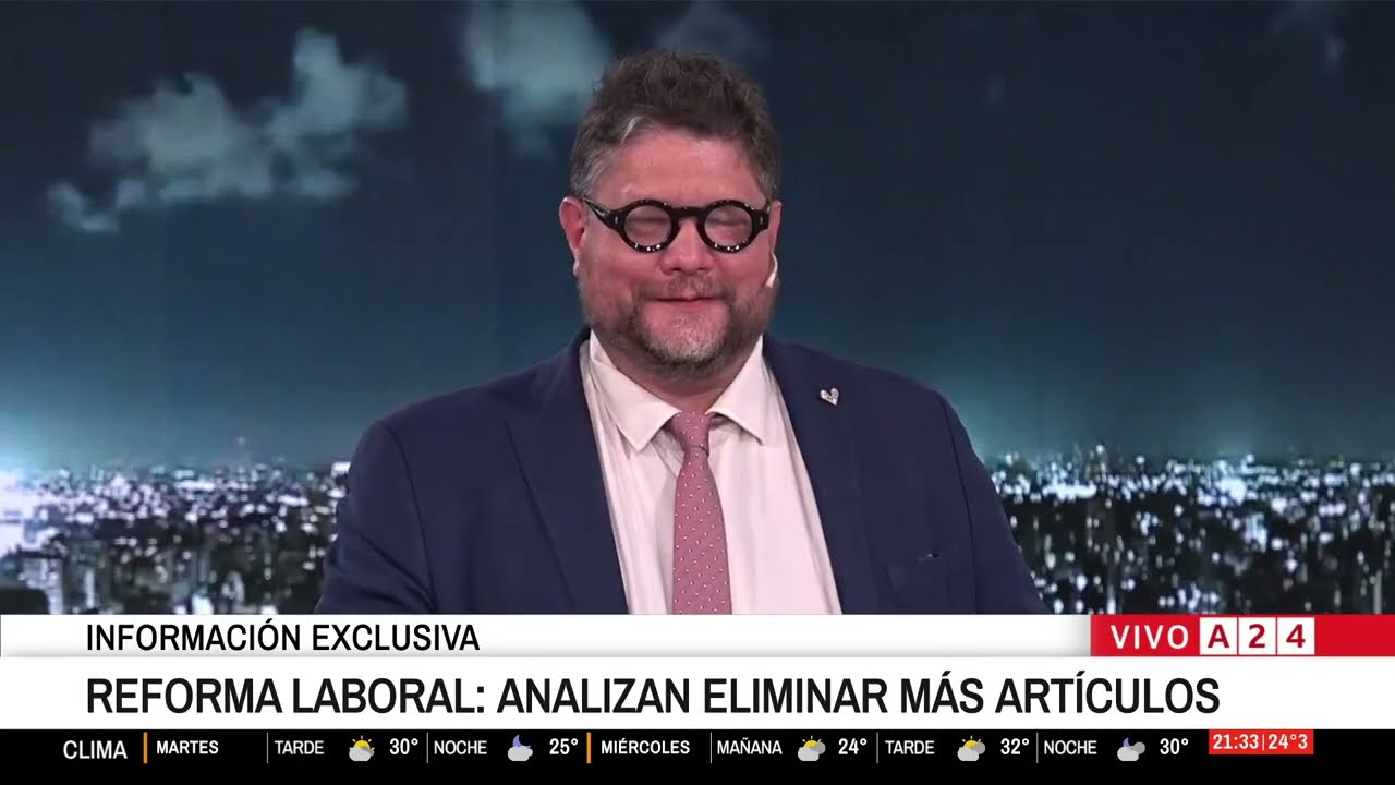 🔴 REFORMA LABORAL: ANALIZAN ELIMINAR MÁS ARTÍCULOS