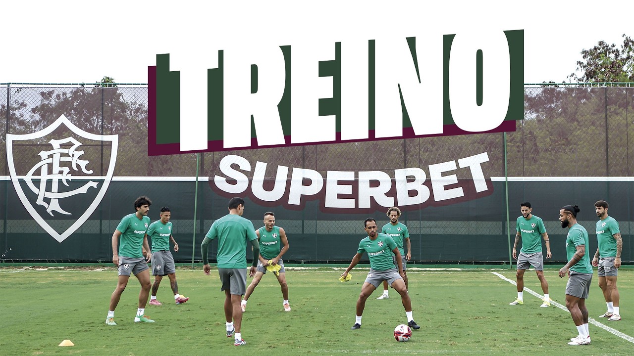 DE OLHO NO CLÁSSICO VOVÔ, FLUMINENSE REALIZA TREINO NO CT CARLOS CASTILHO