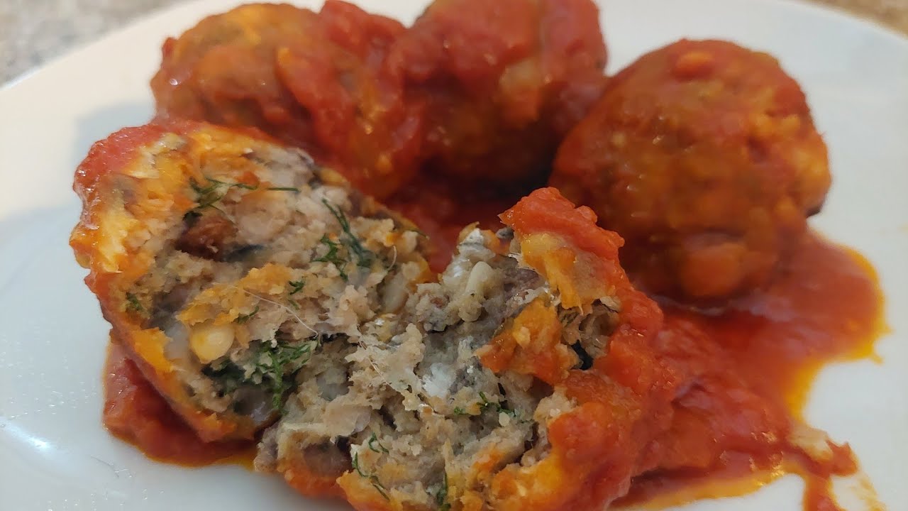 POLPETTE DI SARDE AL SUGO - PRELIBATEZZA SICILIANA -