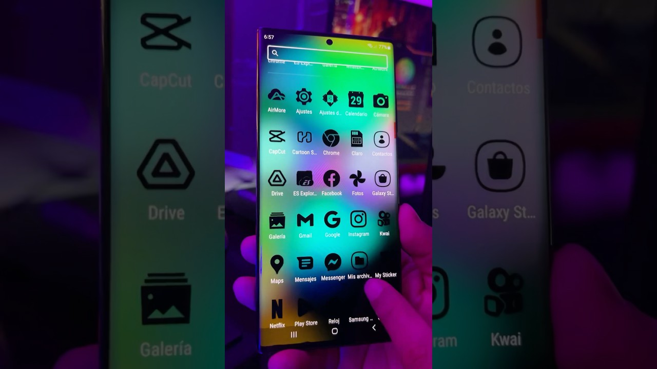 El mejor paquete de Iconos Elegante para Personalizar tu Celular #iconos #launcher #novalauncher