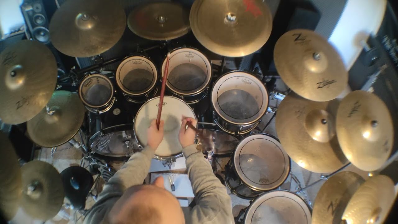 Behemoth -Versus Christvs (drum cover) (4K)(Mareczko drummer na YouTube) video👹🥁(Sebastian Has)to🖥️📱