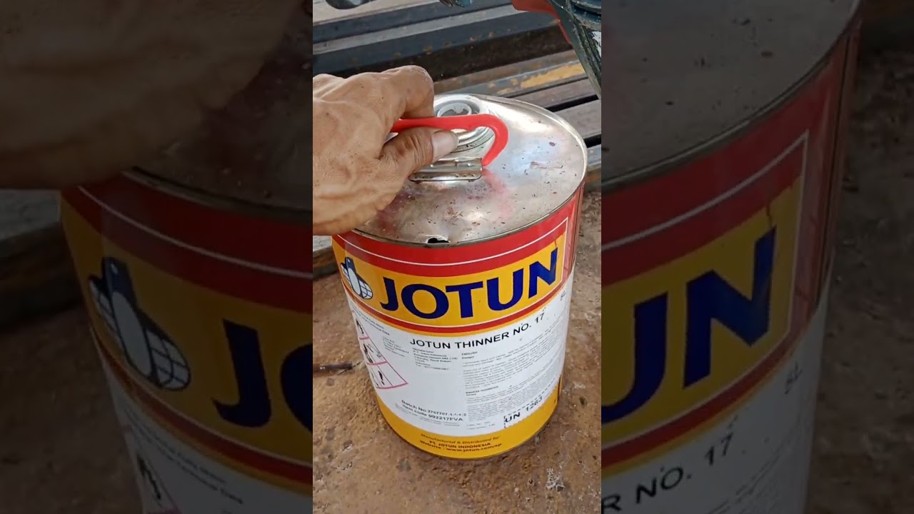 cara capur cat jotun, meni jotun atau jotamastic