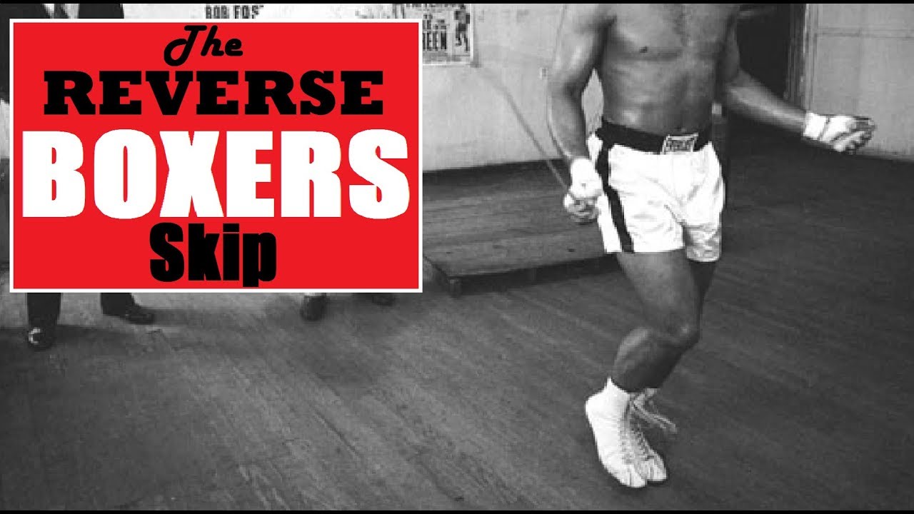 How to do the Reverse Boxers Skip Jump Rope move: Boxers Skipping move