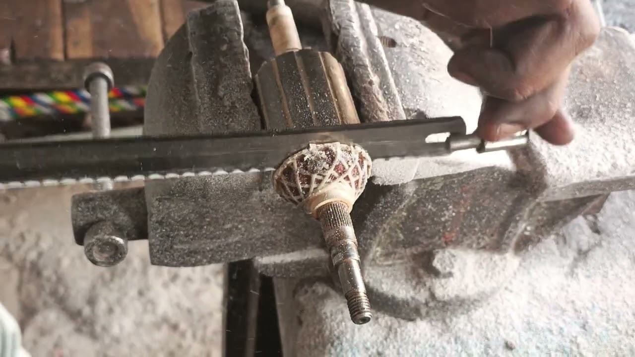 Armature copper cutting complete video 