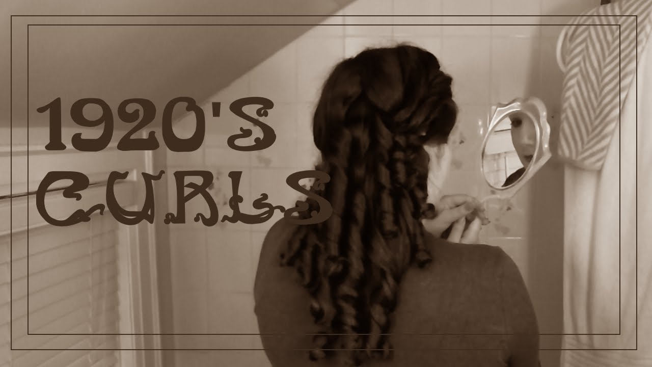 1920's Ringlets with Foam Rollers (No heat method!)