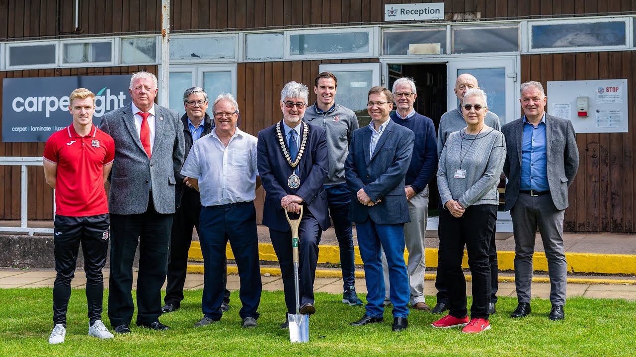 🏟 Work starts at the Cliff Hill Training Ground | Exeter City Football Club