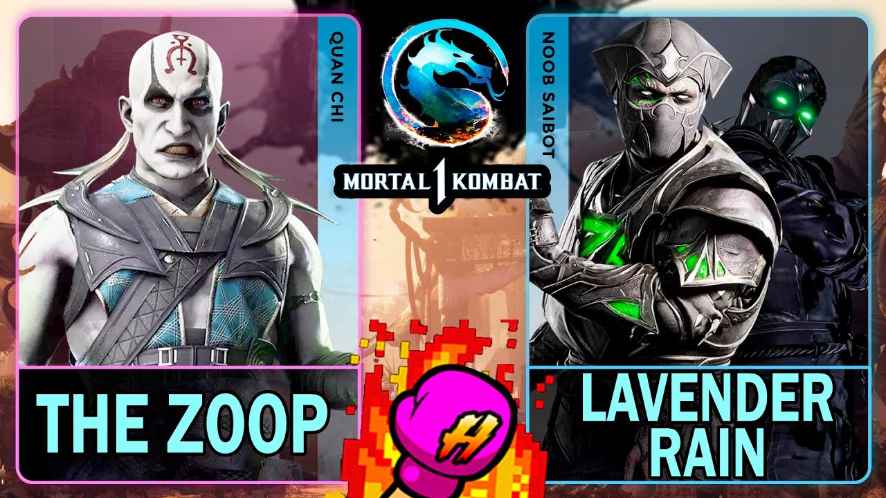 MK1 The Zoop (QUAN CHI) VS Lavender Rain (NOOB SAIBOT)🥊Mortal Kombat 1🥊4K 60ᶠᵖˢ