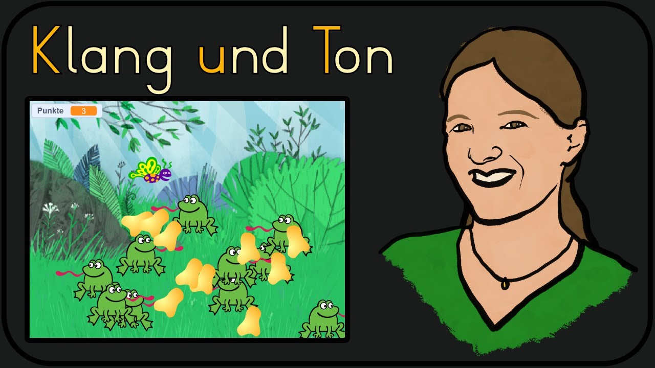 Scratch Kollisionserkennung Spiel mit Ton - Programmieren Skill Tree 3.2.1