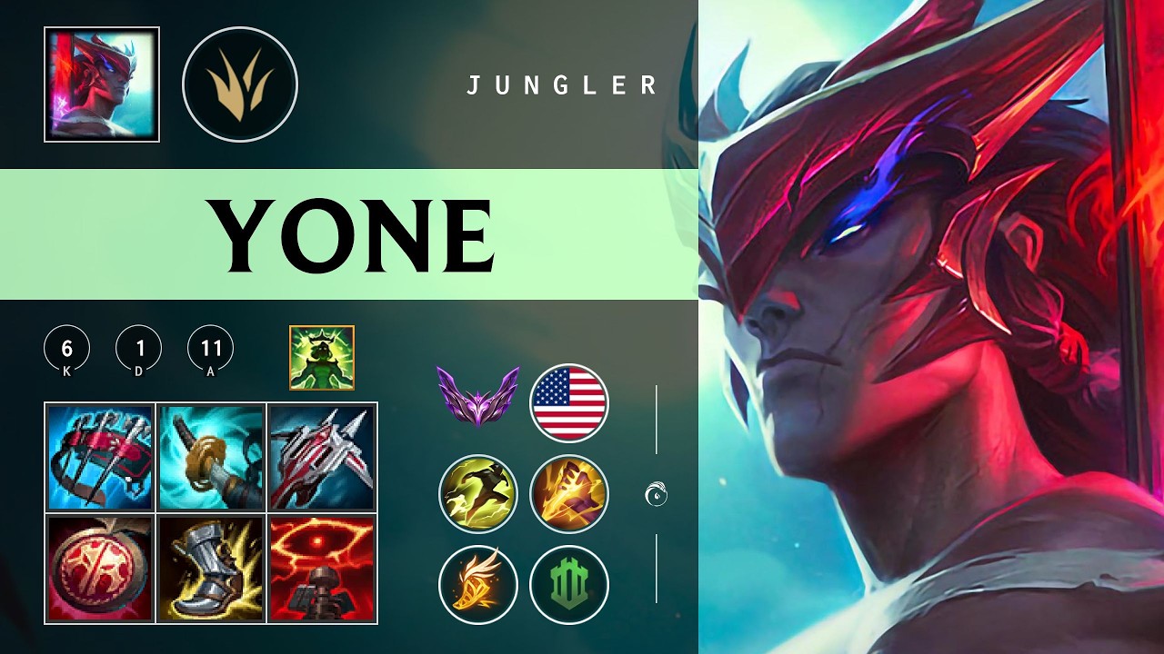Yone Jungle vs Ambessa - NA Master Patch 26.05