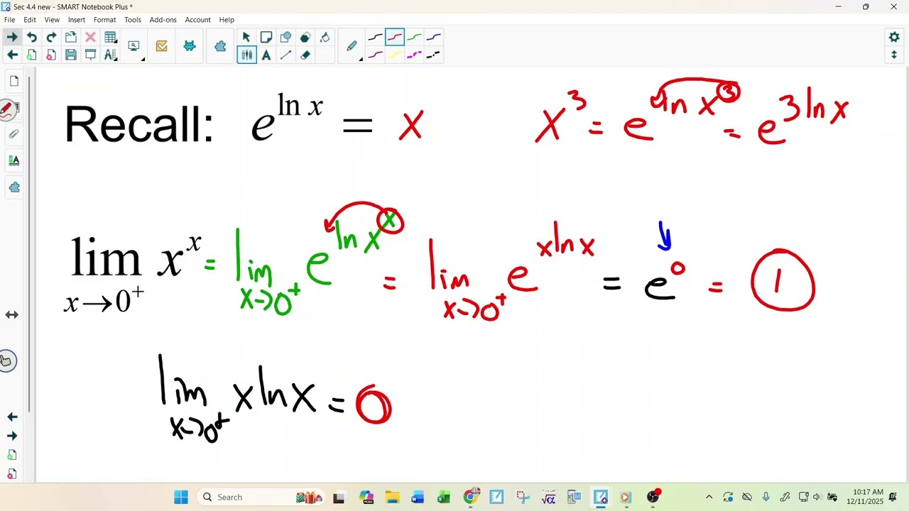 Sec 4.4 L'Hopital's Rule   Part 2